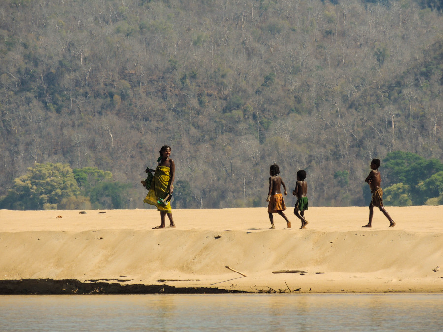 Malagasy people in the south west of Madagascar